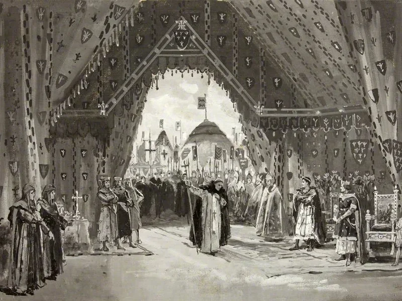 1837-Hawes Craven - Scena tratta da Becket